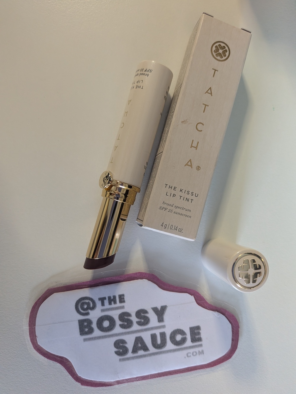 🌸 Tatcha The Kissu Lip Tint SPF 25 Midnight Lily NWT 4g
